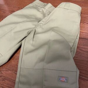 (Dickies) tan double knee work pants